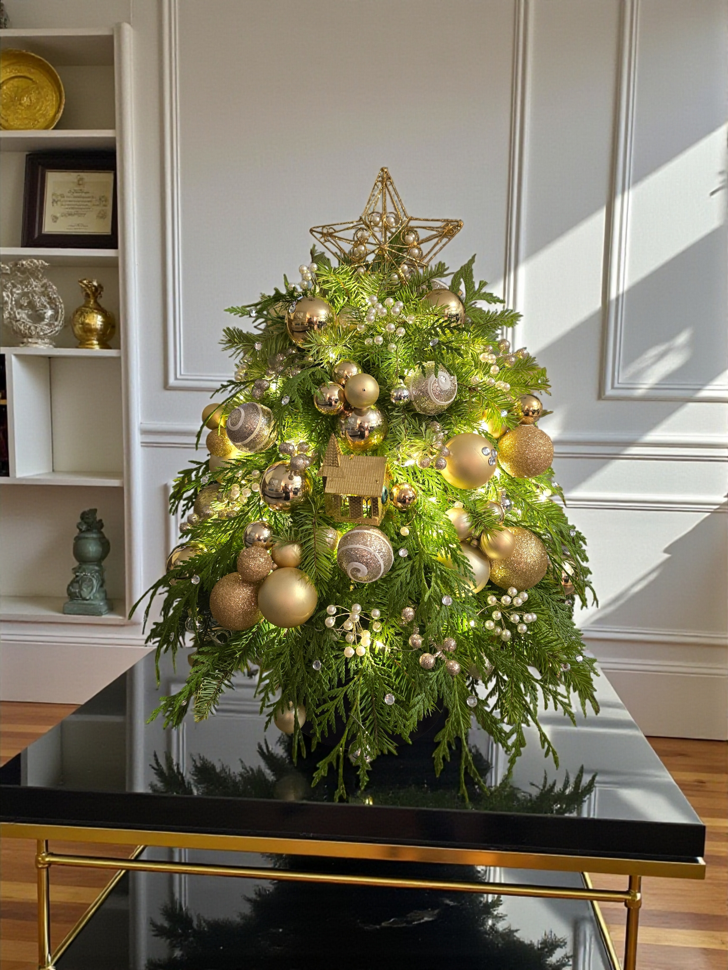 The Golden Homestead Mini Tree