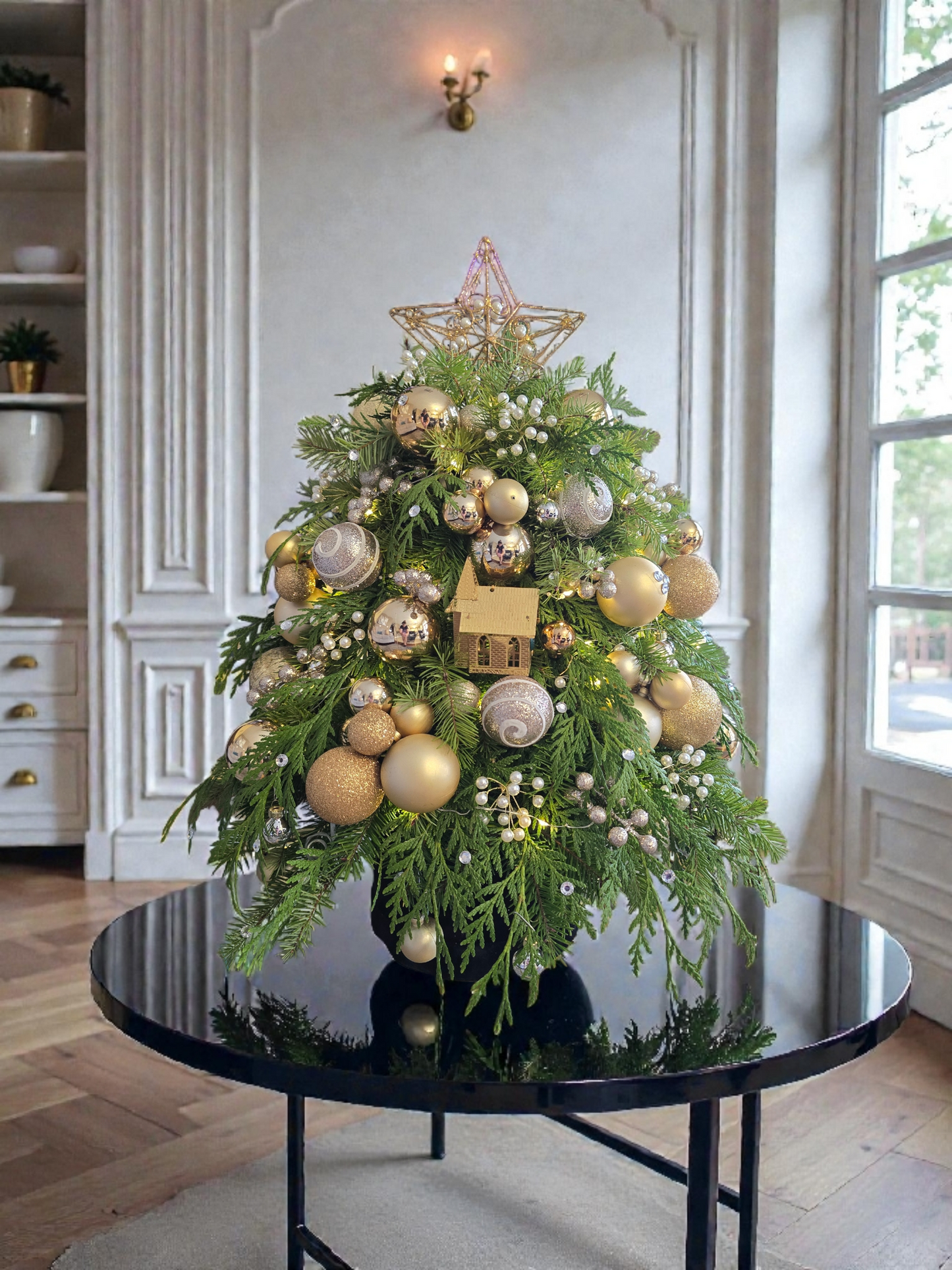 The Golden Homestead Mini Tree