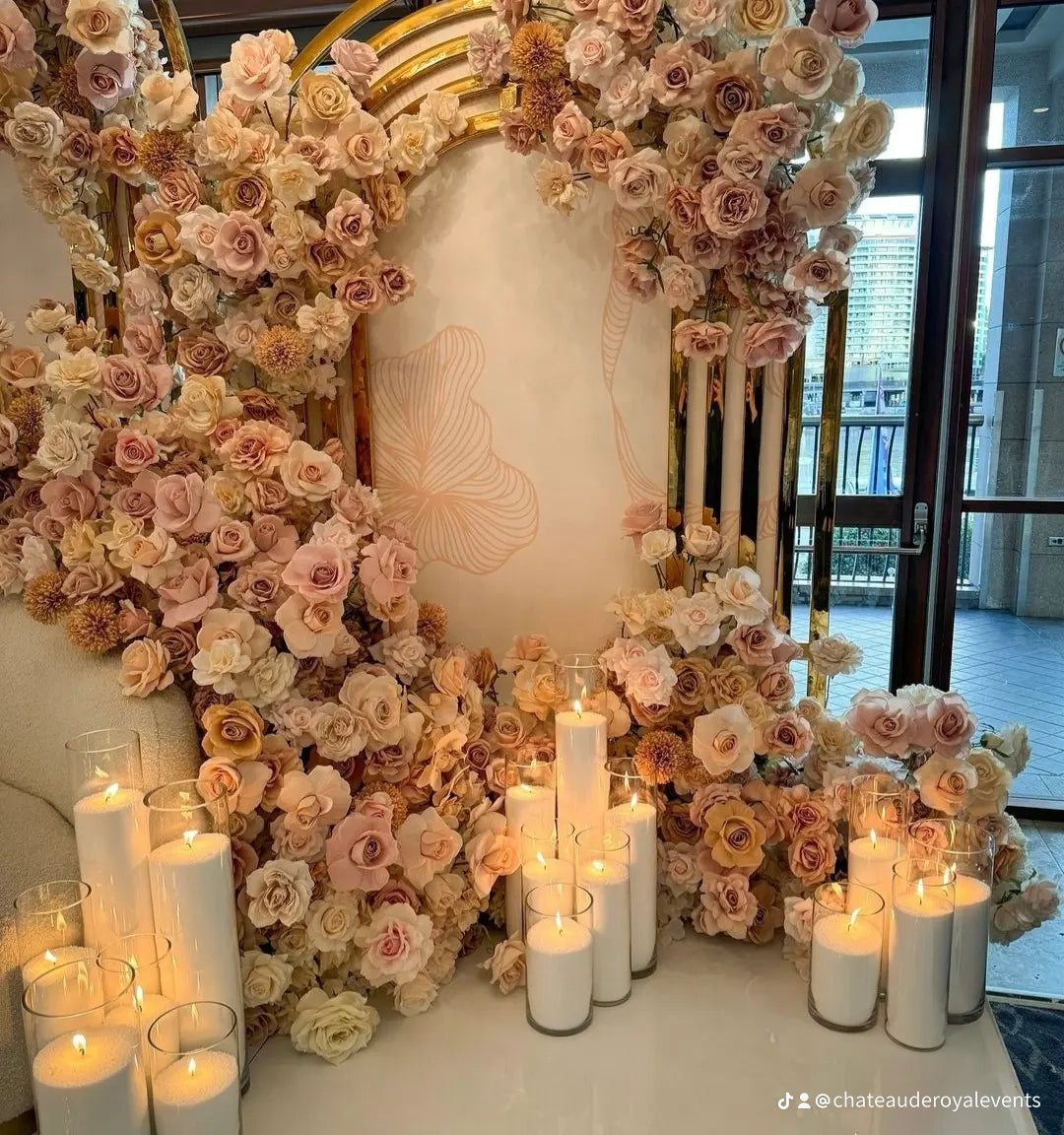 Engagement Backdrop Full Setup