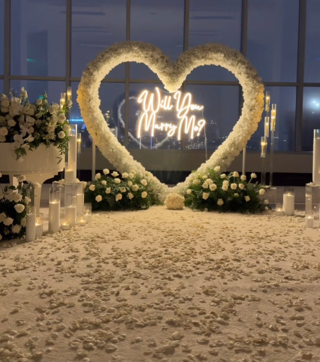 Heart arch proposal 
Say « yes” in the most elegant way.