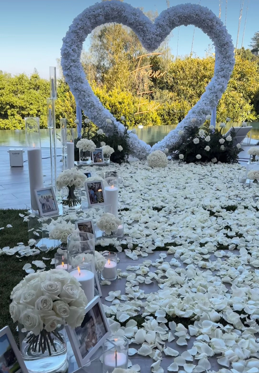 Heart arch proposal 
Say « yes” in the most elegant way.