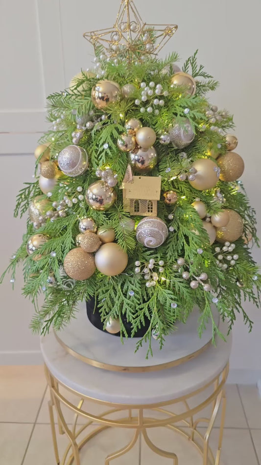 The Golden Homestead Mini Tree