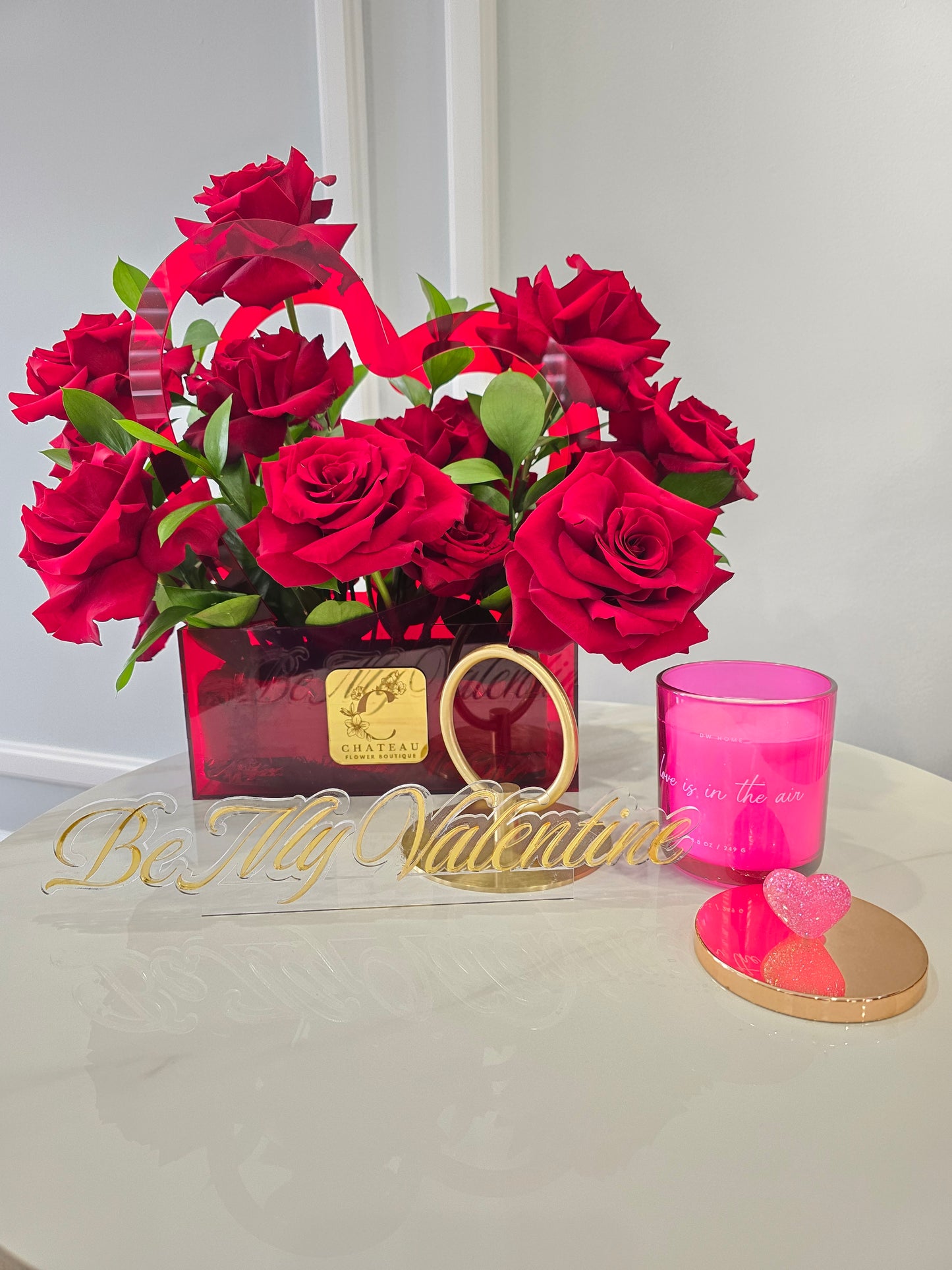 Signature Red Heart Rose Box